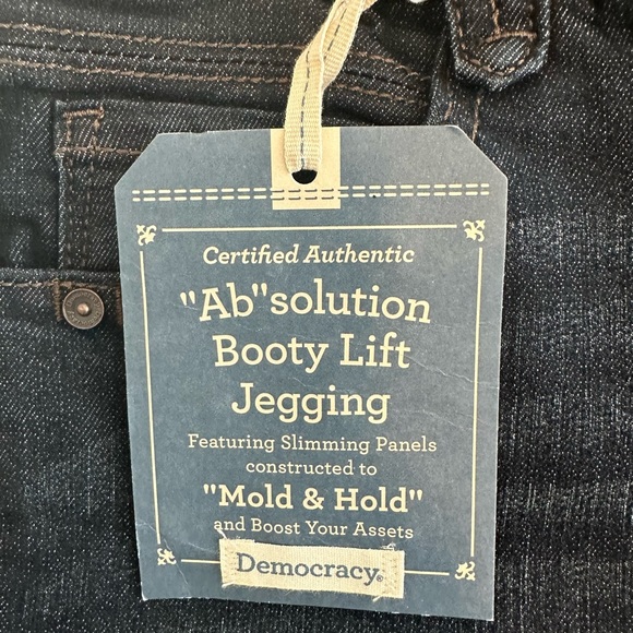 Democracy “Ab”solution Booty Lift Jegging Size 8, NWT!!! - Picture 5 of 7